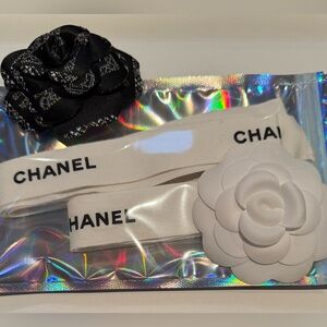 CHANEL Ribbons and Camellias